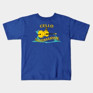 Cello Submarine Kids T-Shirt